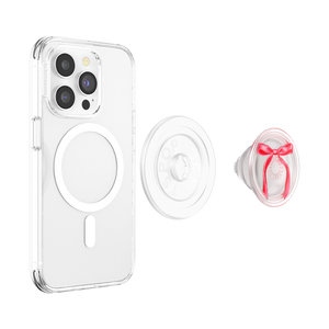 Red Bow PopGrip for MagSafe, PopSockets