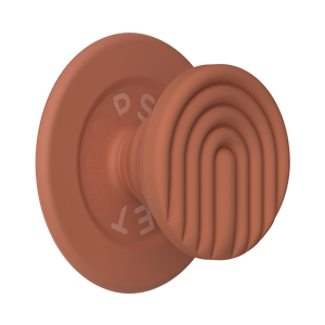 Terracotta Curves PopGrip for MagSafe, PopSockets