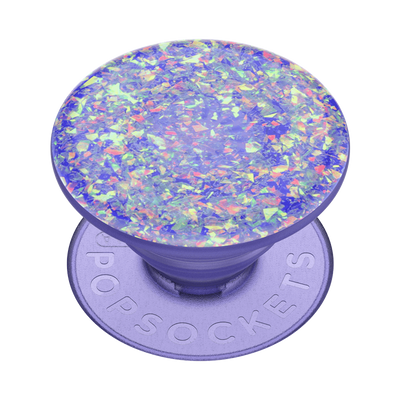 Iridescent Confetti Ice Purple PopGrip