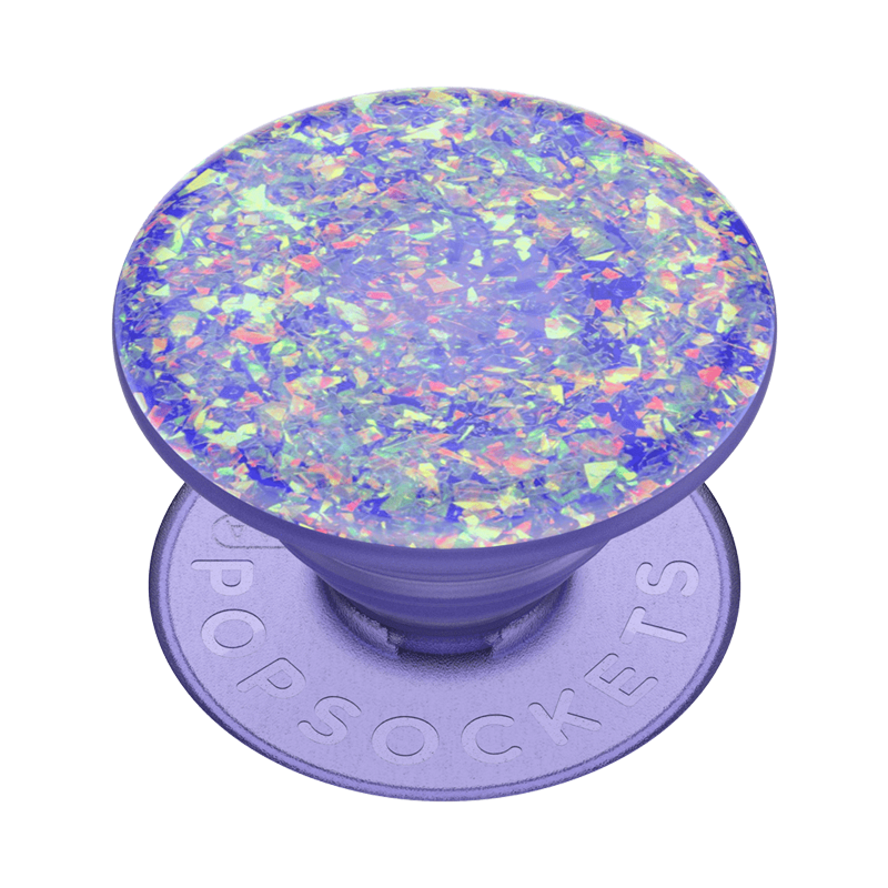 Iridescent Confetti Ice Purple PopGrip