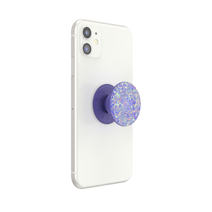 Iridescent Confetti Ice Purple PopGrip, PopSockets