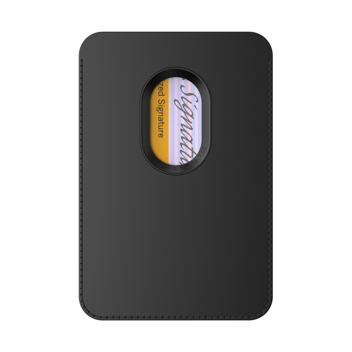 Black Softgoods PopWallet for MagSafe, PopSockets