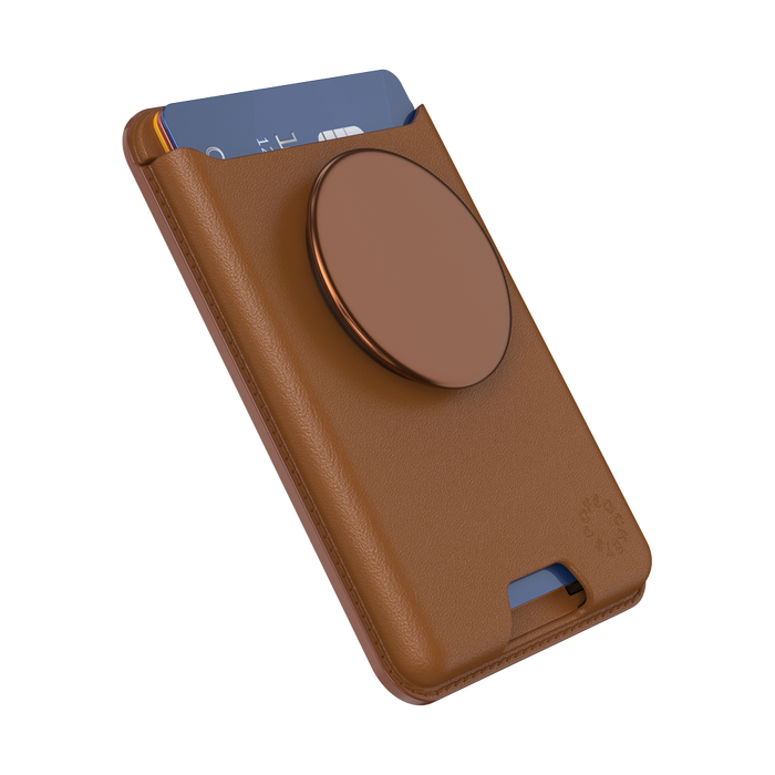 Cognac Softgoods PopWallet+ for MagSafe, PopSockets