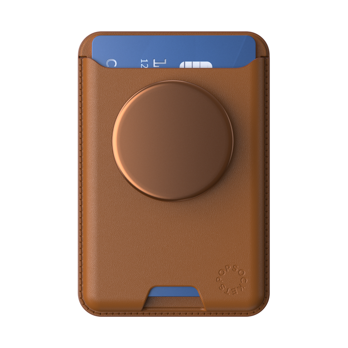 Cognac Softgoods PopWallet+ for MagSafe, PopSockets