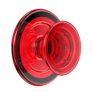 Translucent Danger Red PopGrip for MagSafe, PopSockets