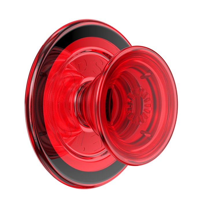 Translucent Danger Red PopGrip for MagSafe, PopSockets