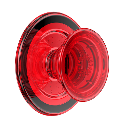 Translucent Danger Red PopGrip for MagSafe Round - PopSockets