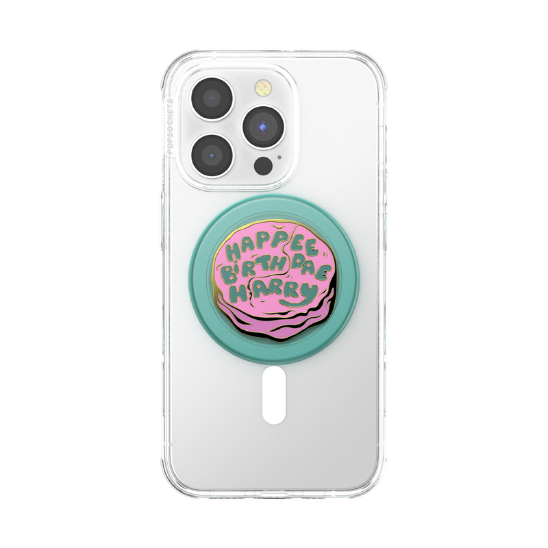 Enamel Happee Birthdae Harry PopGrip for MagSafe