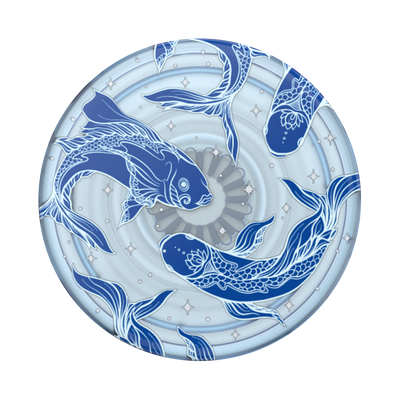 Translucent Cosmic Koi PopPlant PopGrip