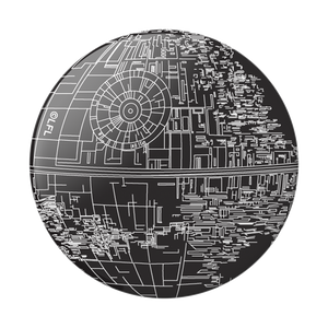 Aluminum Death Star PopGrip, PopSockets