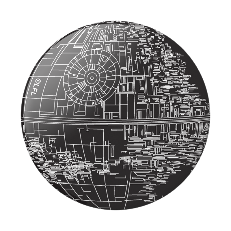 Aluminum Death Star PopGrip